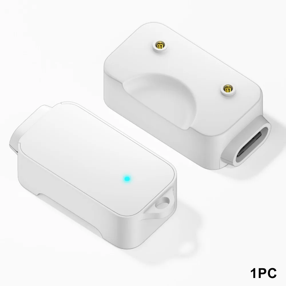 LED Indicator Magnetic Charger Converter Aluminium Alloy Portable Smart Band Charging Adapter for Samsung Galaxy fit3 SM-R390