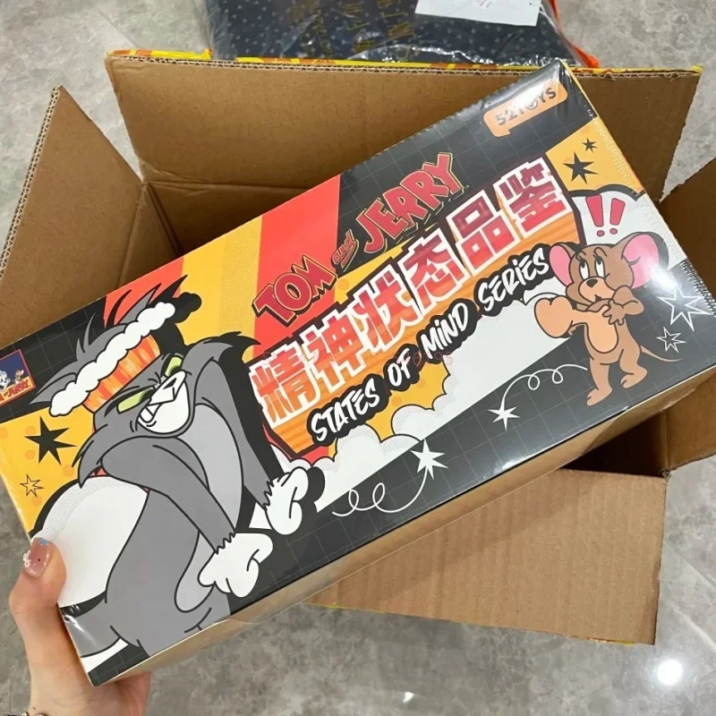

52toys Tom And Jerry Mental State Appreciation Series Blind Box Trendy Collectible Toys Surprise Gift for Birthday