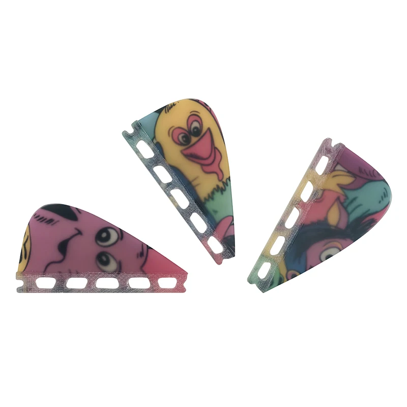 

1pcs/set SUP Surf Paddling Center Kneel Fibreglass Fins Center Knee Fin Single Tabs Fin Surfing Accessories