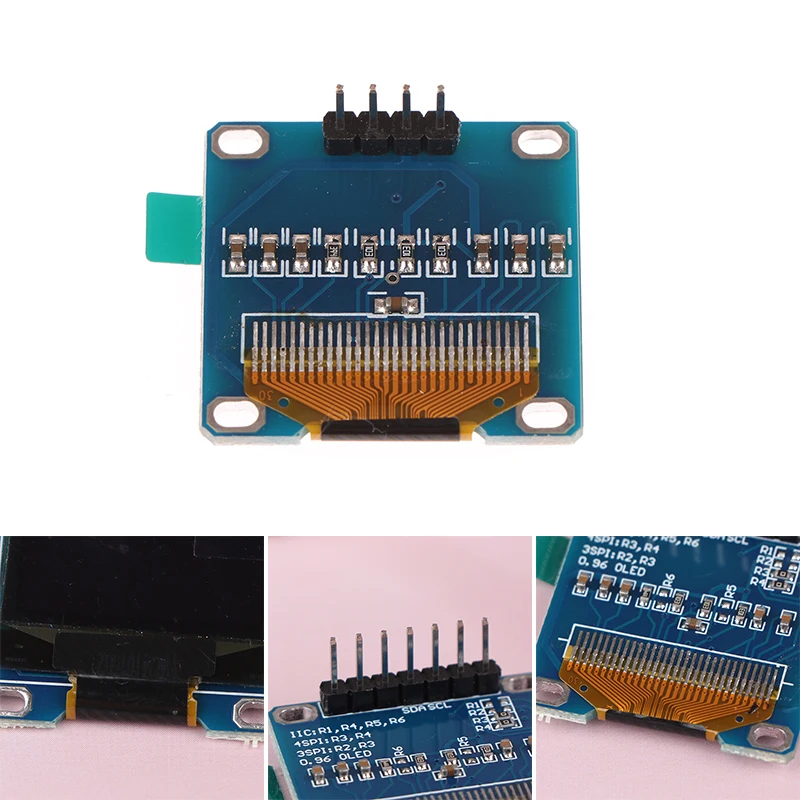Módulo de pantalla OLED blanco serie Oled IIC de 0,96 pulgadas 12864 I2C SSD1306 12864 placa de pantalla LCD para Arduino