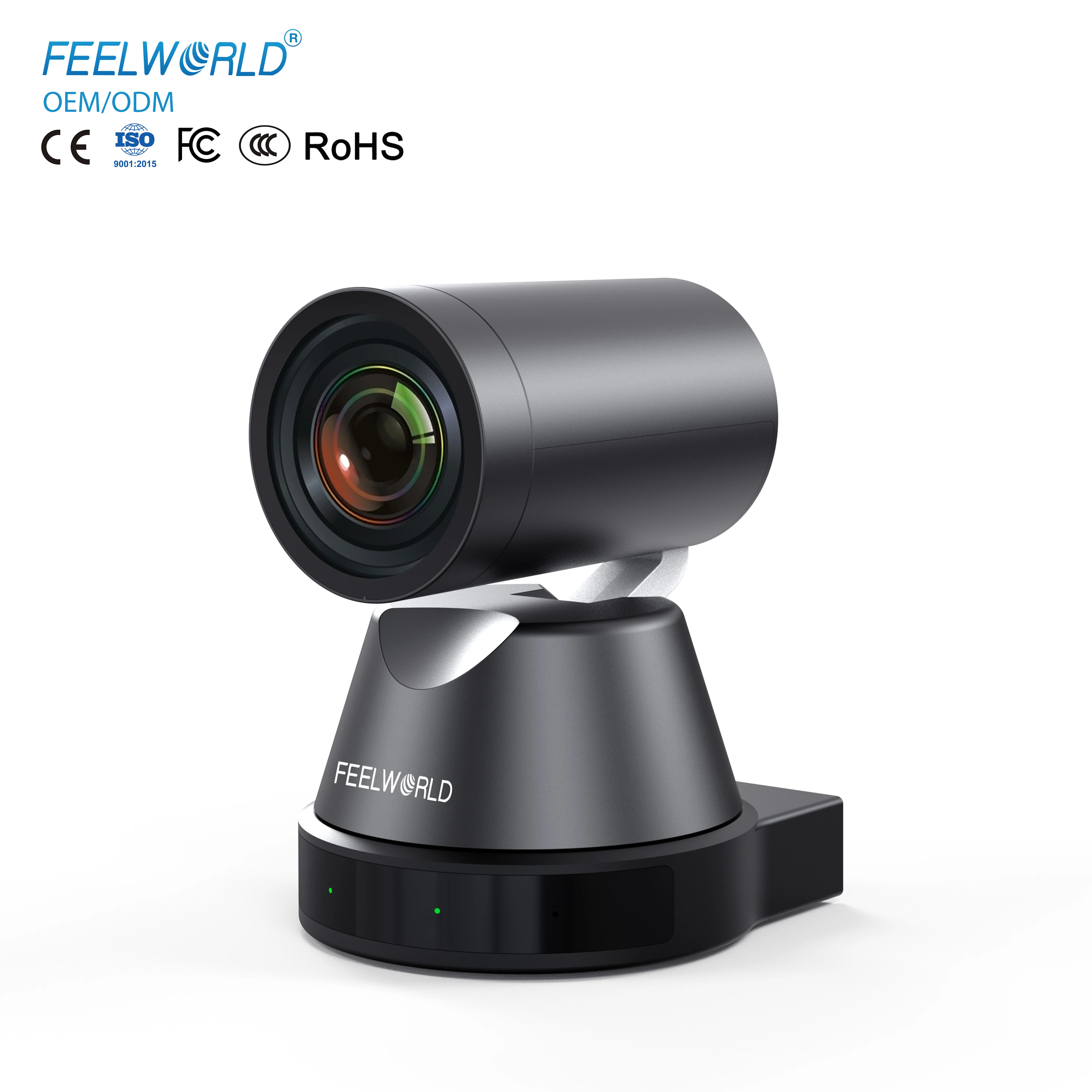 

X FEELWORLD 4K12X 4K PTZ-камера с AI-автотрекингом, 12-кратным оптическим зумом, HDMI, USB3.0, IP-потоком для онлайн-обучения