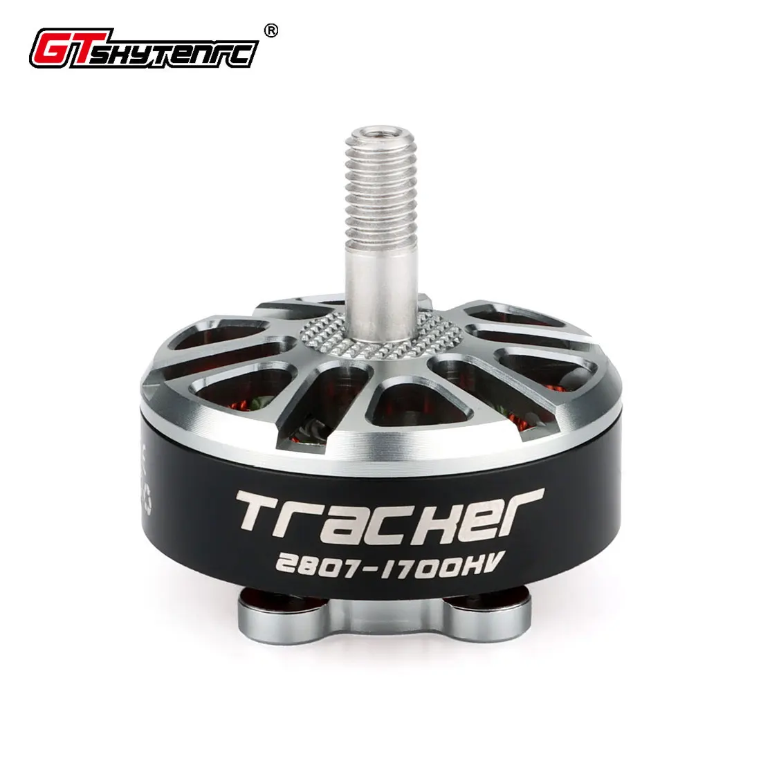 GTSKYTENRC Tracker 2807 1300KV 1700KV 4S-6S Brushless Motor 4-Pack for Mark4 APEX FPV Freestyle 7-inch 8-inch Long Range