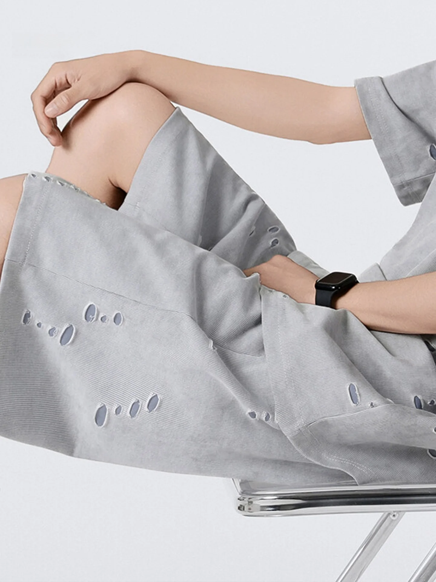 

American Sle Men's Casual orts Summer Trendy Loose Five-Point Baskeall Sports Two-Piece Set Breathable Thin Cotton Stra...