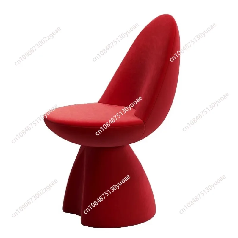 

Bedroom makeup chair light luxury simple silent rotating backrest master bedroom makeup stool Internet celebrity