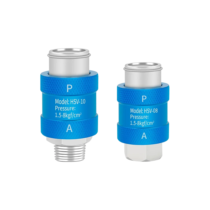 HSV Series Hand Slide Valve Pneumatic Manual Flow Control Air Switch HSV-06 HSV-08 HSV-10 Male  Female Thread HSV-06FF HSV-08FF