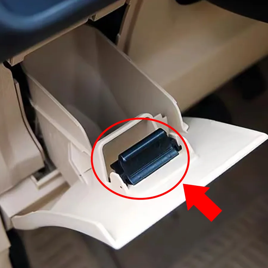 Pestillo de bloqueo para guantera de coche, Clip de hebilla, piezas interiores de repuesto para automóviles, accesorios para Ford Mondeo Edge s-max