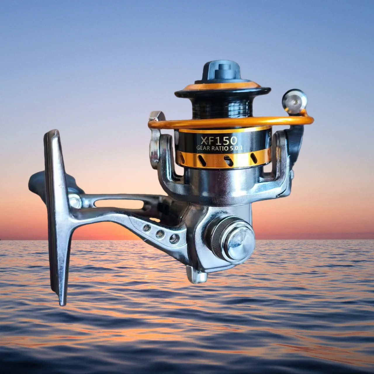Mini All Metal Spinning Fishin - Ice Fishing Reel review and price