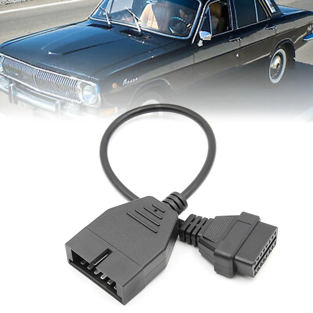 10 PCS Truck Diagnostic Tool Adapter OBD Conversion Cable 12-Pin To 16-Pin OBD2 Adapter Extension Cable for GM Trucks