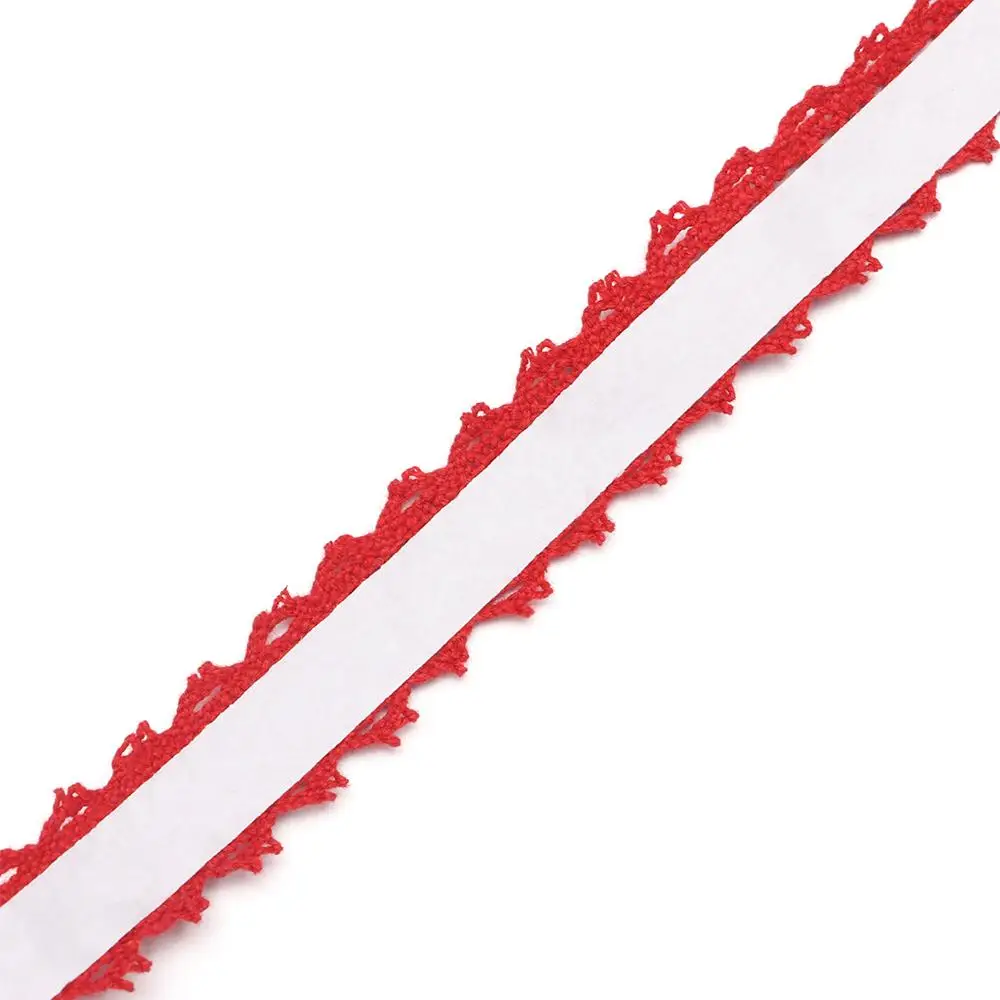 2Yards/pc Stationery Gifts Self-adhesive DIY Craft Trimming Ribbon Lace Fabric Trim Cloth Tape Lace Tapes Sticker