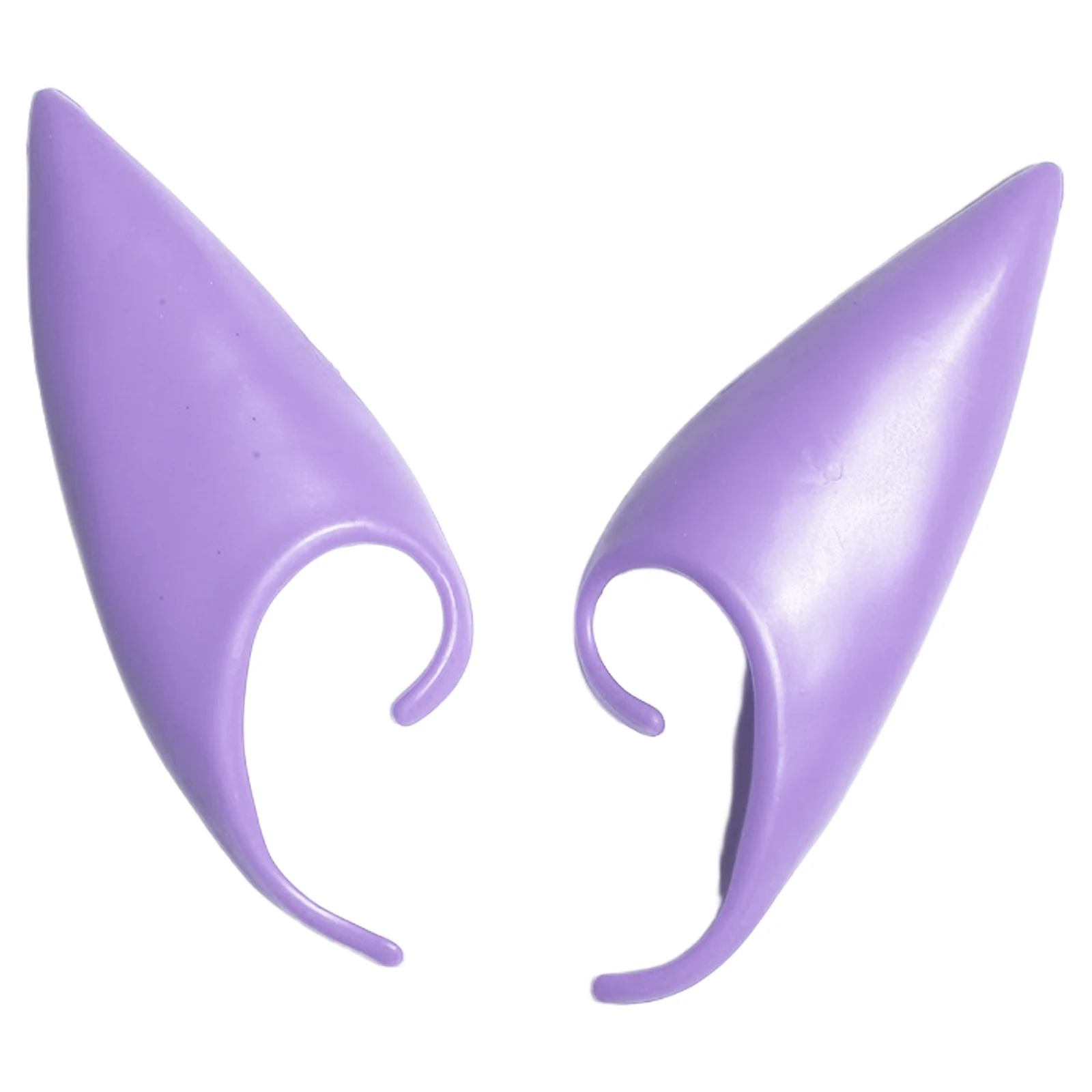 1Pair Unisex Adults Kids Realistic Silicone Halloween Fairy Elf Ears Costume Accessory Party Accessory for Masquerade Cosplay 3