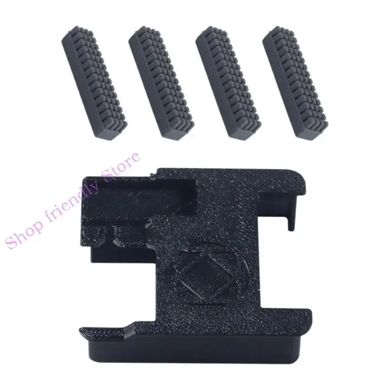 

594A Printer Nozzle Cleaner Brush Soft Silicone Brush Heads for P1P Easy Installation Nozzle Wiper