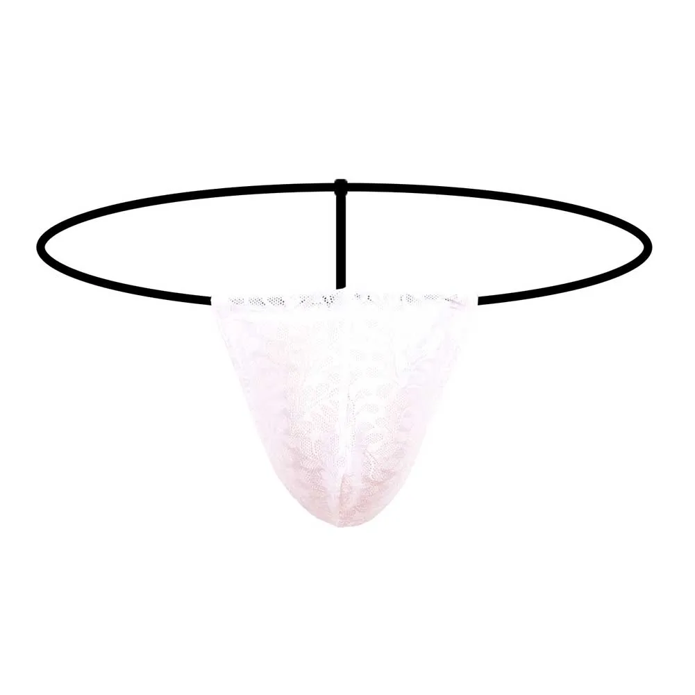 ملابس داخلية مريحة تسمح بمرور الهواء ملابس داخلية للحفلات للرجال ملابس داخلية مثيرة بخيوط على شكل حرف G 95 مادة نايلون #3