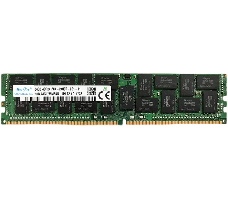 For HMAA8GL7MMR4N-UH server RAM 64G 4DRx4 DDR4 2400T ECC LRDIMM 64GB