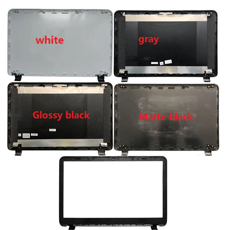 

Laptop LCD Back Cover/LCD Bezel Screen Cover/Hinges for HP 15-g070nr 15-g071nr 15-g072nr 15-g073nr 15-g074nr 15-g075nr