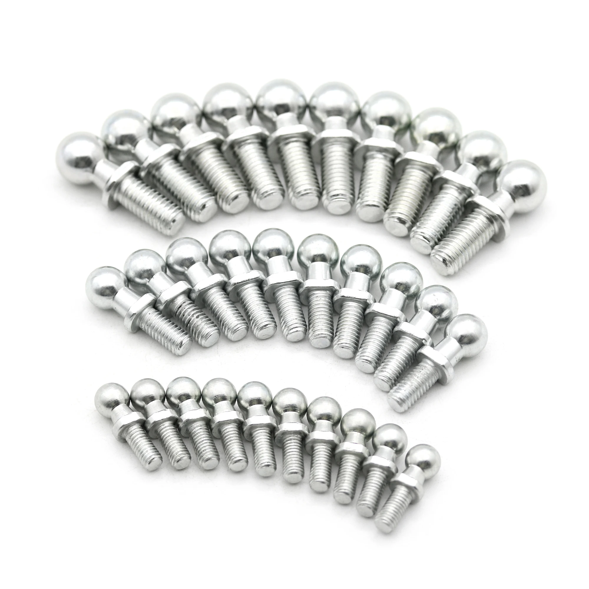 10PCS DIN71803 M5x0.8 M6x1.0 Ball Pin For Ball Joint Rod Ends
