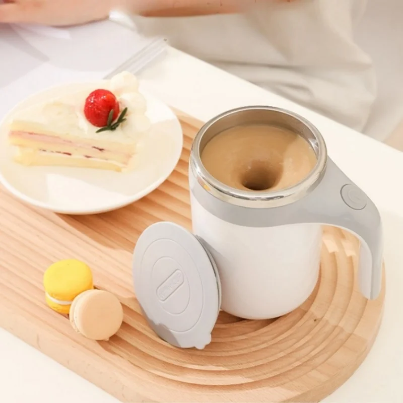 The New Fully Automatic Mixing Mug Is Kept Warm Practical Rechargeable The Style Is Novel and The Wireless Coffee Cup