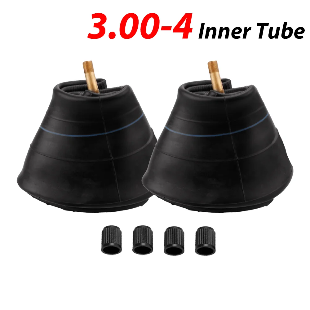 3.00-4 260x85 Inner Tube with TR87 Angled Valve Stem for Wheelbarrow Pocket Rocket Chopper Mobility Electric Scooter ATV Go Kart
