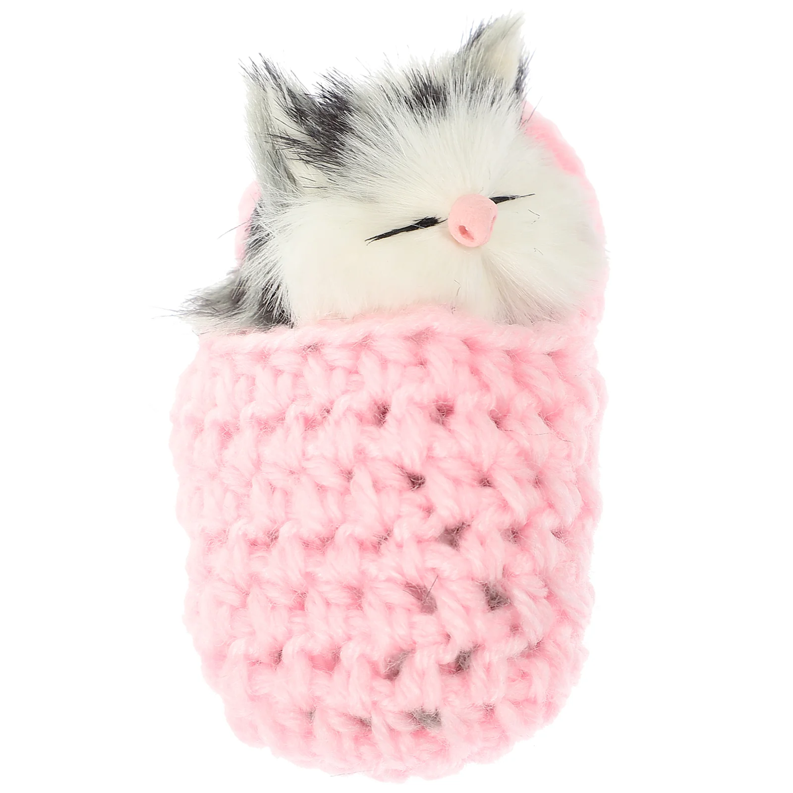 Mini jouets en peluche pour chat, chaussures pour chaton, pantoufles de couchage, animaux en peluche pour filles