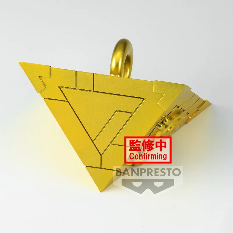 Original Banpresto Yu-gi-oh! Millennium Puzzle Key Collectible Model Toys Figure Home Table Decoration Kids Birthday Gifts