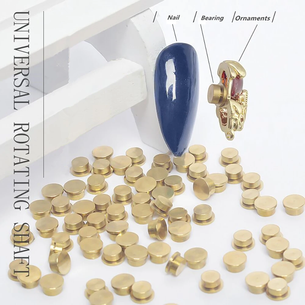 3D High Speed Rotation Universal Rotierende Welle Maniküre Zubehör Schmuck Lager für Nagel Strass Nail art Dekorationen