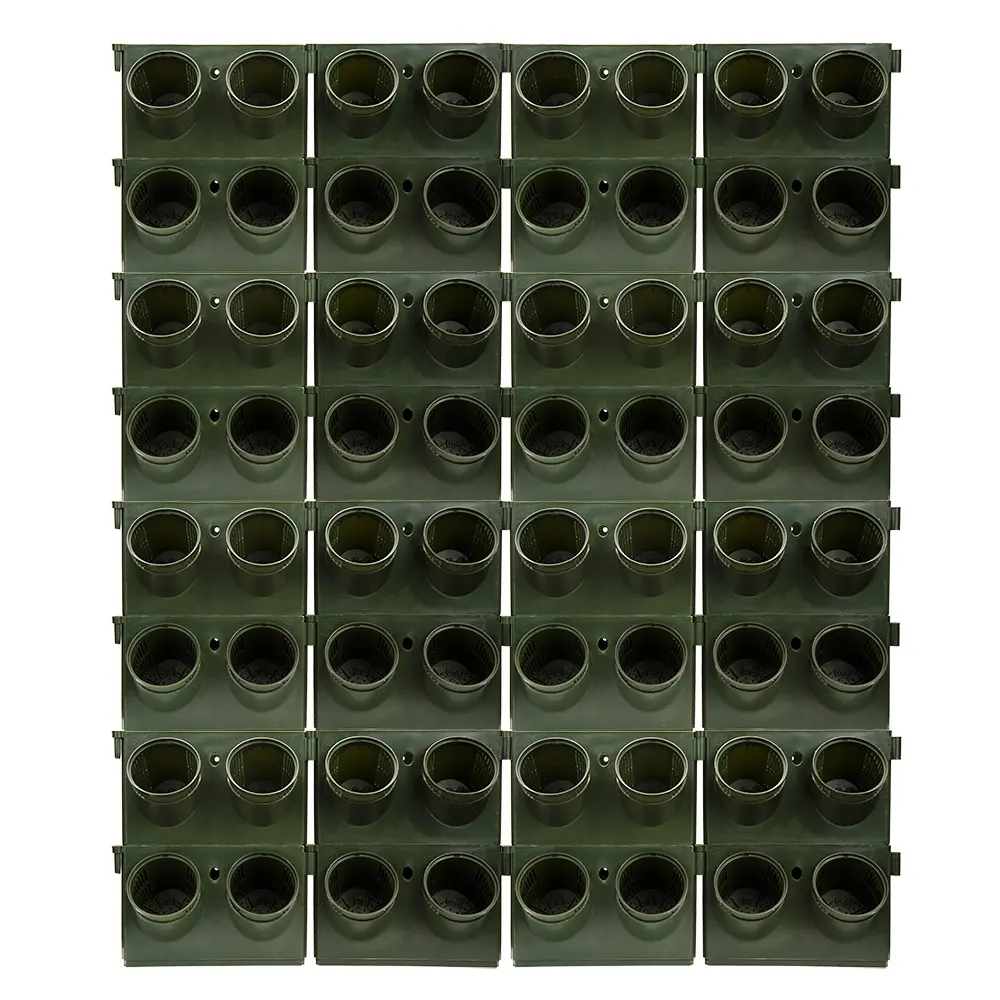 Best-Selling 20 Pack Vertical Garden DIY Home Hanging Indoor Outdoor Green Plant System Self Watering Wall Planter Pots