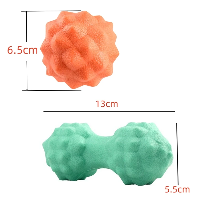 Fascia Ball Foot Massage Ball Neck Membrane Peanut Ball Sole Muscle Relaxation To Relieve Fatigue Yoga Arch Back Fascia Massager