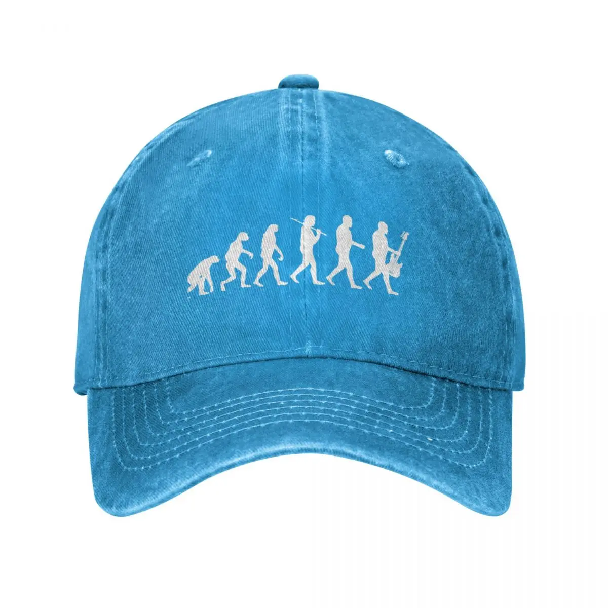 

Bass guitar evolution Baseball Cap Icon Streetwear Ladies Hat Men'S