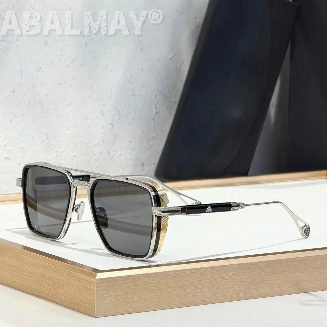 

THE PADKYLOB I 55-22 Top Quality Sunglasses for Men Classic Women Luxury Designer Fashion PUNK Sun glasses UV400 With box