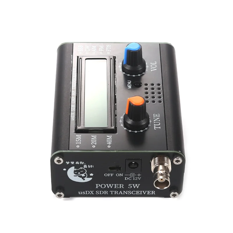 A37T-5W QRP SDR Transceiver 3-Band All Mode High Frequency Radio Withhandheld Microphone Compact Andpowerful