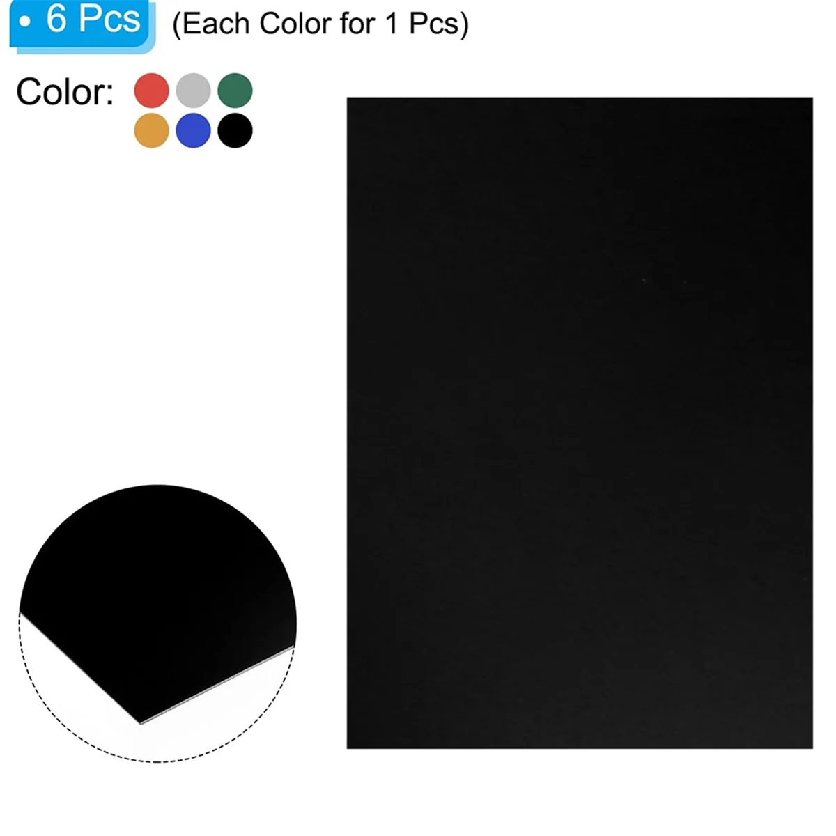 Набор листов из анодированного алюминия 3,3x2,1x1/32 дюйма, заготовки для гравировки толщиной 0,8 мм для лазерной гравировки, декоративное ремесло своими руками HY