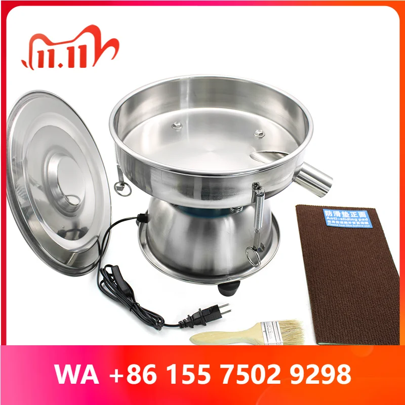 ibrating Screen Powder Screening Sifting hine Stainless Steel Powder Siee hine Mesh Optional Siee Height 10CM