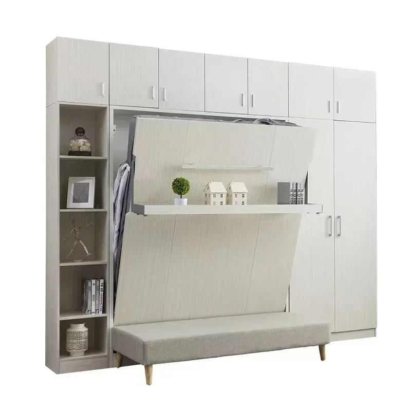 

Muebles para el hogar que ahorran Wee 20WB002 Cama de Pared doble вертикальная Cama plegable