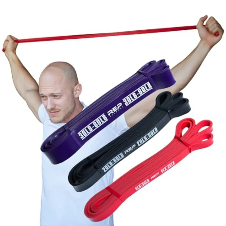 

Fitness Pull-Up Bands Resistance Exercise Workout Equipment Set for Home Gym Training Heavy Duty Stretch Band for Assisted Pull