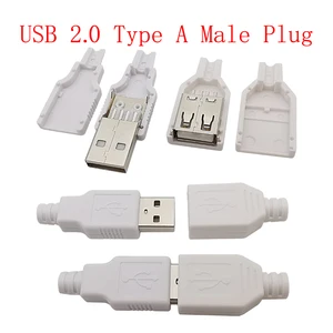 Männliche und weibliche USB -Steckverbinder, Typ C, Micro, USB 2.0, Typ A, männliche, Frauen -Versammlungsadapter, DIY -Lötreparatur, Datum Ladestecker, 10pcs 12 Hauptverkaufsanschluss für Schweißmaschinen - №9