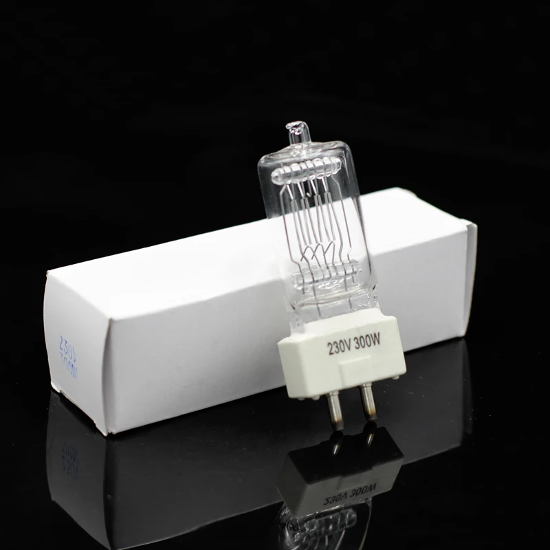 230V 300W G9. 5/2-PIN photography modeling bulbs,Compatible with Pilot, suitable for MSN series