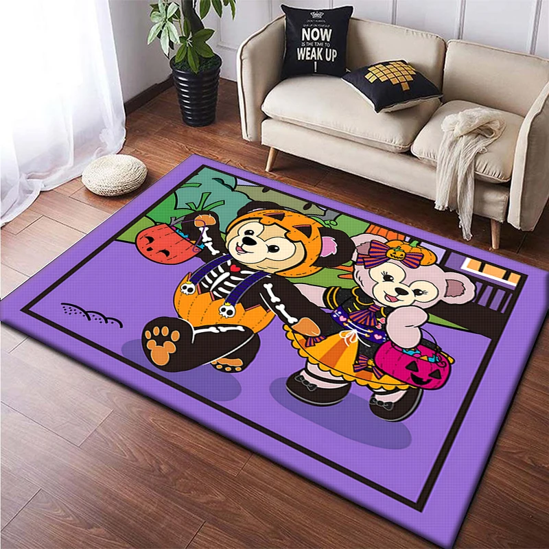 

Duffy and friends HD Printed Carpet for children,Living room Bedroom floor mat Kitchen mat Children's Bedroom Mat