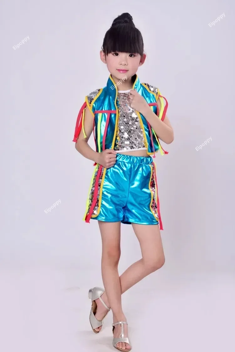 Costumes Female Hip-hop Jazz Dance Performance Clothing Girls Dance Clothes Stage Performance Outfit