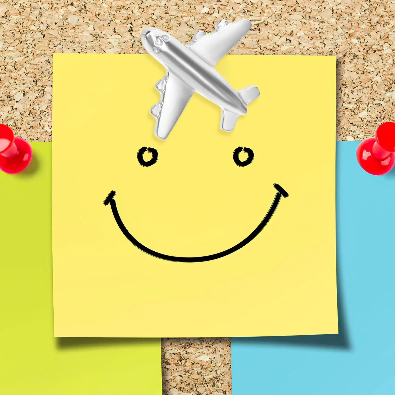 12Pcs Airplane Shaped Metal Pushpins Thumbtacks For Board Cork Decorations Office School Use Steel Material Creative Felt Photo