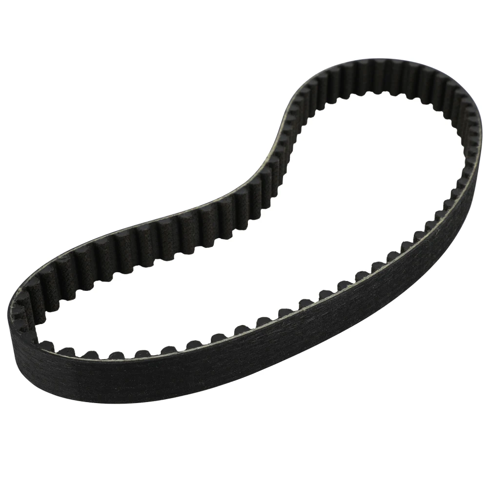 High-strength rubber polyurethane composite drive belt for electric off-road vehicle replacement