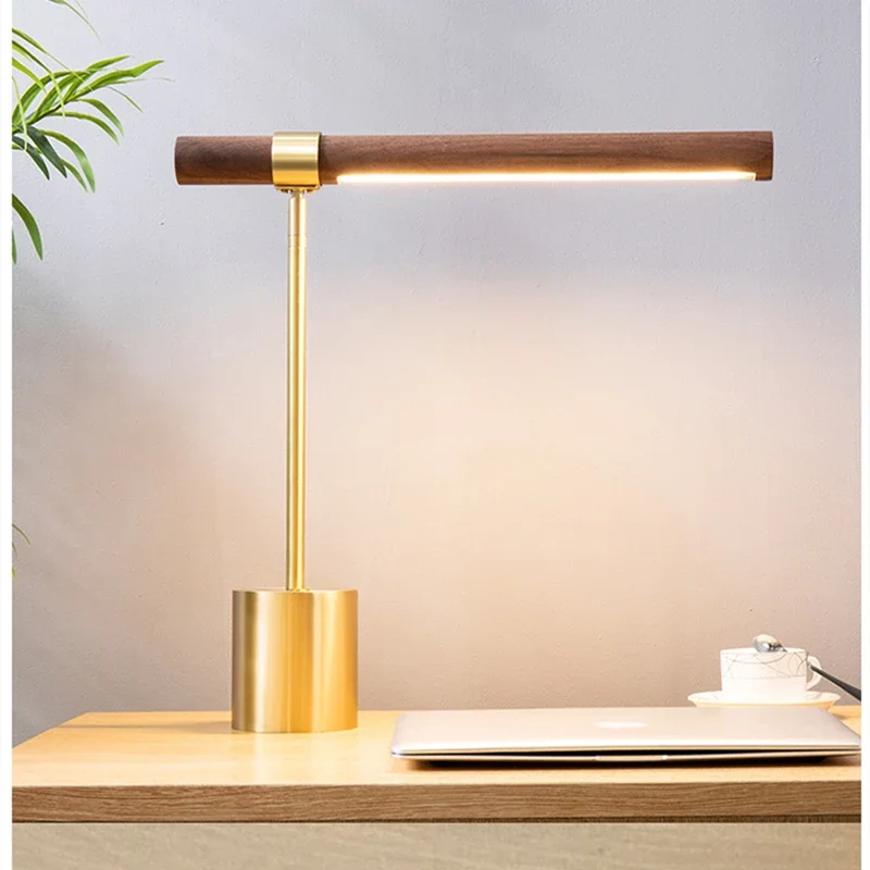 

Italy Designer Table Lamp Modern Led Night Table Lamps For Living Room Bedroom Study Desk Decor Lights Home Wood Bedside Lamp