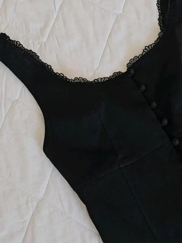 

Оригинальный красивый жилет с поясом Bla, уникальный изысканный кружевной топ для женщин, хлопковый топ Sli Commute Faion B...