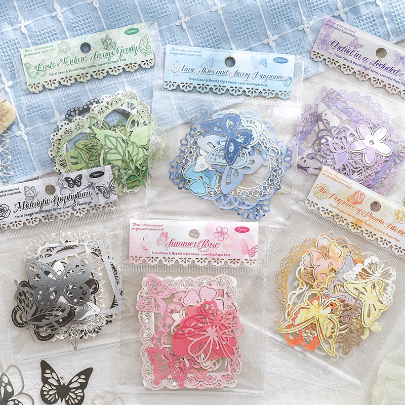 12 bungkus/LOT memo pad kertas segar dekoratif seri cuaca yang indah dan pemandangan yang indah