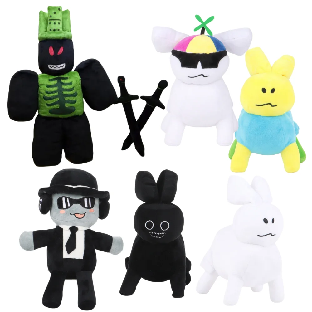 

25cm Forsaken Plush Doll 1*1*1*1 Cute Stuffed Anime Soft Doll Cute Room Decoration Collection Kids Toys Birthday Gift