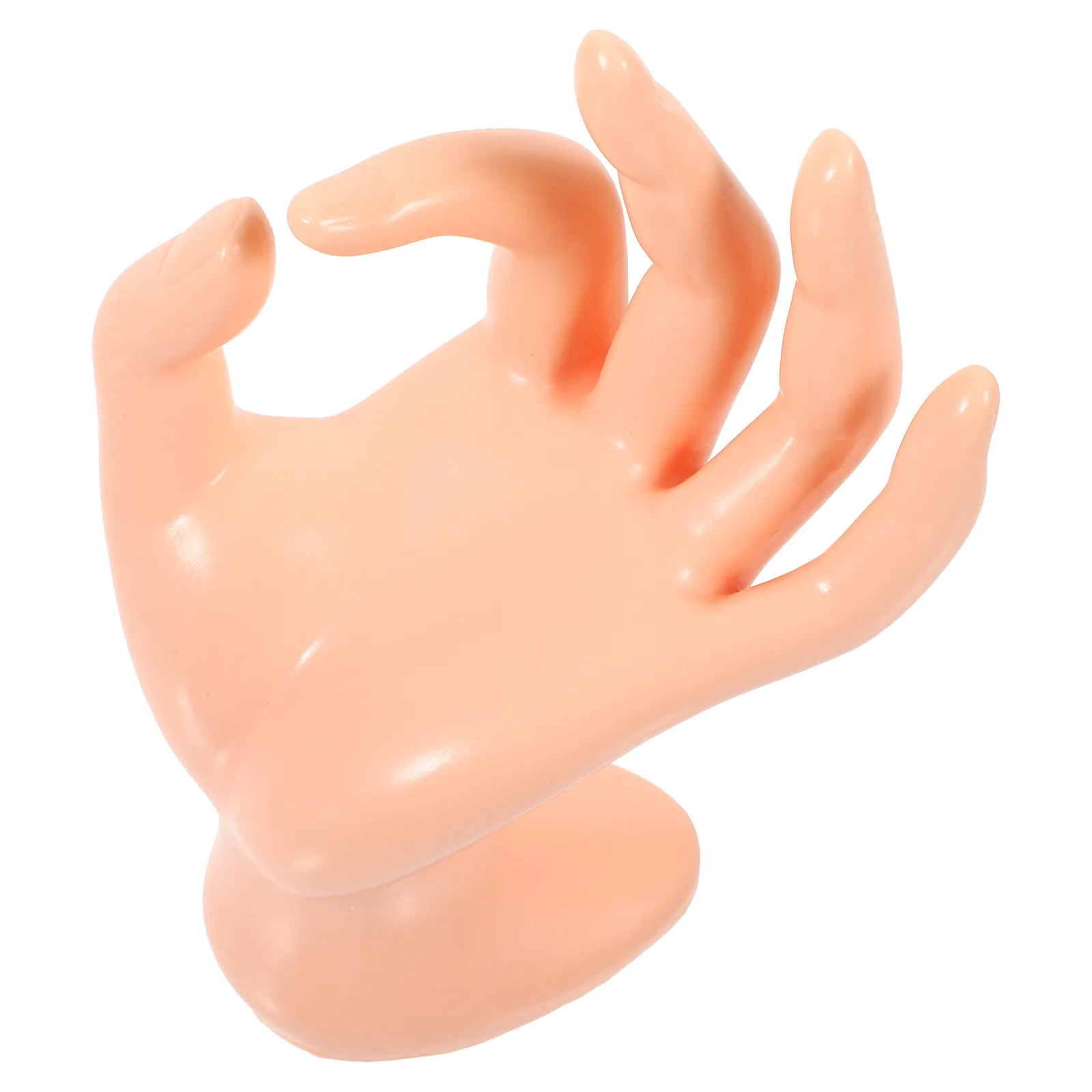 Hand Ring Holder Decorative Jewelry Display Organizer Creative Hand Shaped Ring Stand Multifunctional Jewelry Storage Desktop