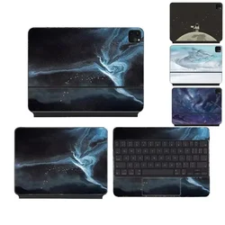 Anti Fingerprints Waterproof Vinyl Decal Stickers Skin for Magic Keyboard Folio 2022 2021 2020 for Ipad Pro 11 12.9 10.9 inch