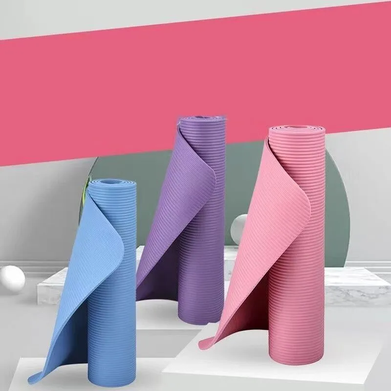 

Manufacturer wholesale super long nitrile rubber yoga pilates mat non-slip environmental protection widening thickened dance fit
