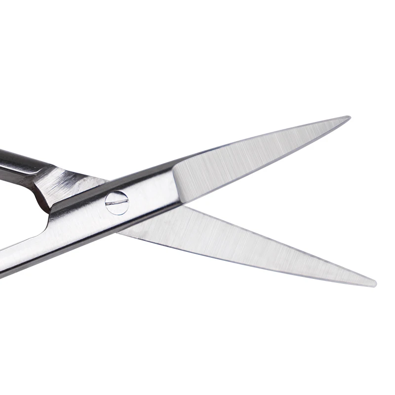 Dental Surgical Scissors Needle Holder Plier Straight/Curved Tip Head Gold Plated Scissors Forceps Medical Tools