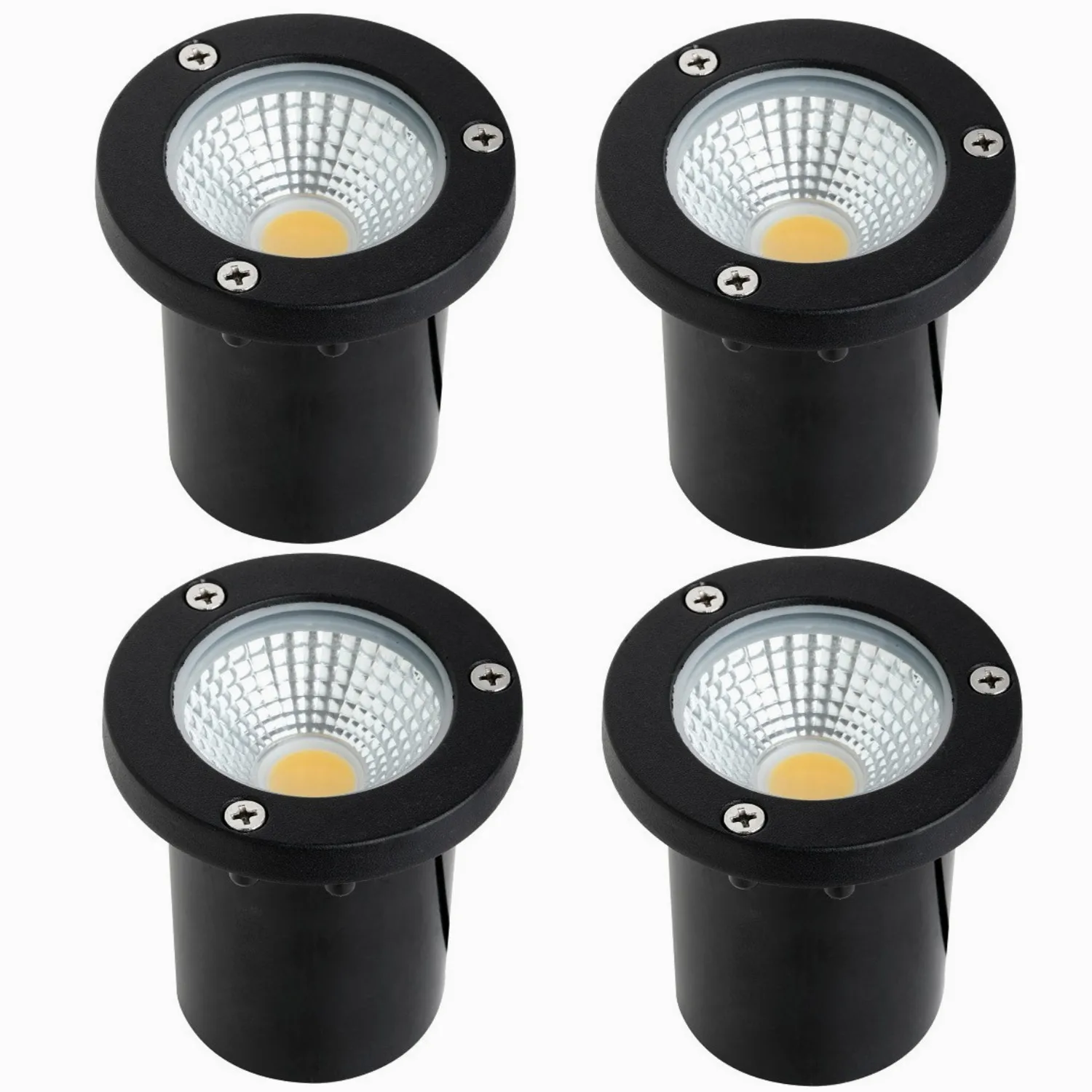 

Warm White LED In-Ground Light 10W Buried Light 110V 220V Outdoor Waterproof Landscape Spotlight for Path Garden Tree Step Stair