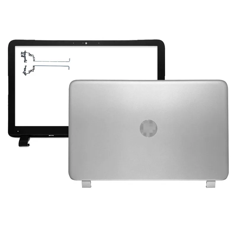 New For HP pavilion 15P 15-P100 TPN-Q140 15-P 15-K Series Laptop  LCD Back Cover Front Bezel Hinges A B Cover Non Touch Silver