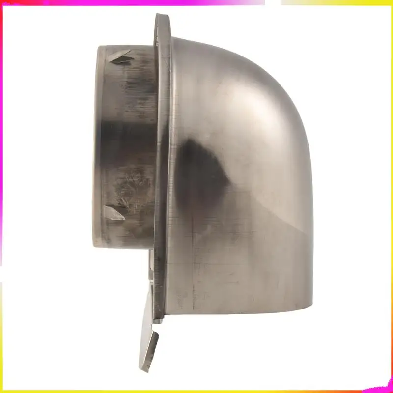 M04K مقاوم للماء الفولاذ المقاوم للصدأ تنفيس هود المضادة للتآكل العادم النازع لتغطية منفذ الهواء الجدار